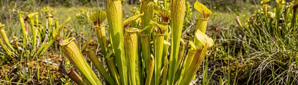 Sarracenia alata planta carnívora