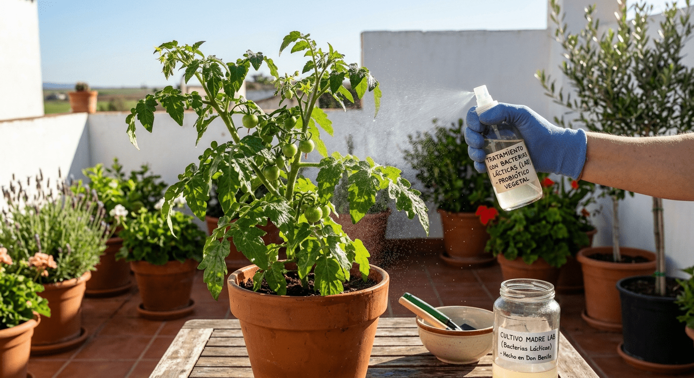 Bacterias lácticas (LAB) en plantas: fungicida casero natural