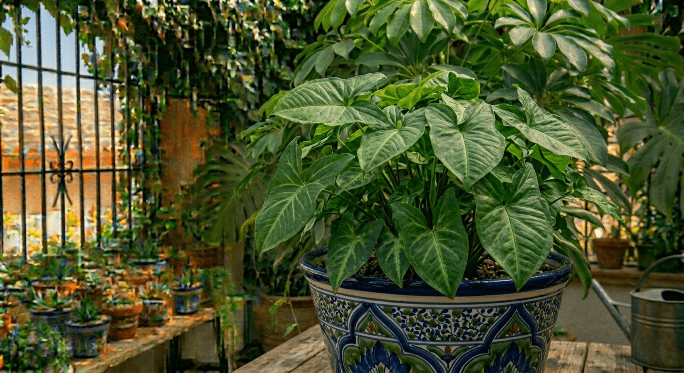 Singonio (Syngonium podophyllum): cuidados, cómo plantarlo, reproducirlo y mantenerlo frondoso y decorativo
